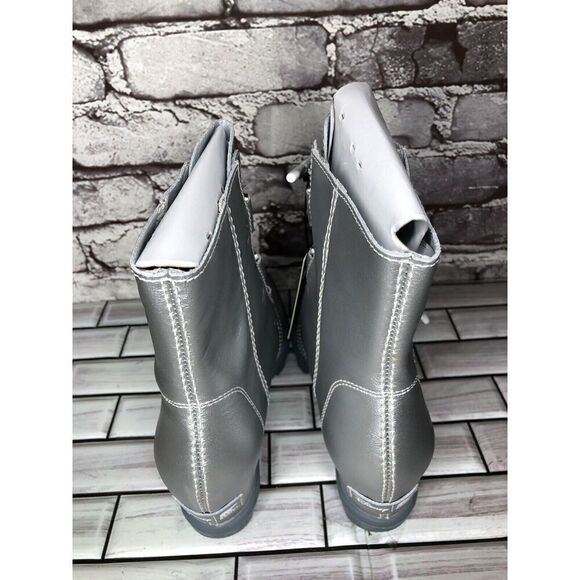 Sorel x Disney Joan of Arctic Metallic Silver Lace Wedge Frozen Boots Women 5/37 - Picture 7 of 16